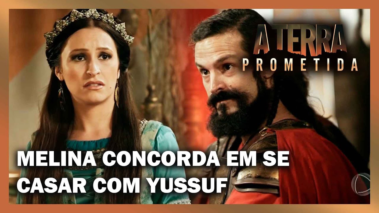 A TERRA PROMETIDA: Melina fica sem alternativa e aceita se casar com Yussuf