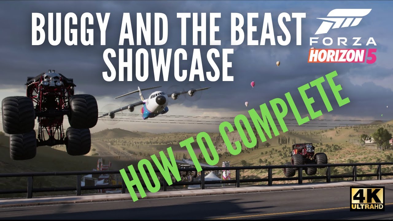 Forza Horizon 5 How to Win Buggy and The Beast Showcase
