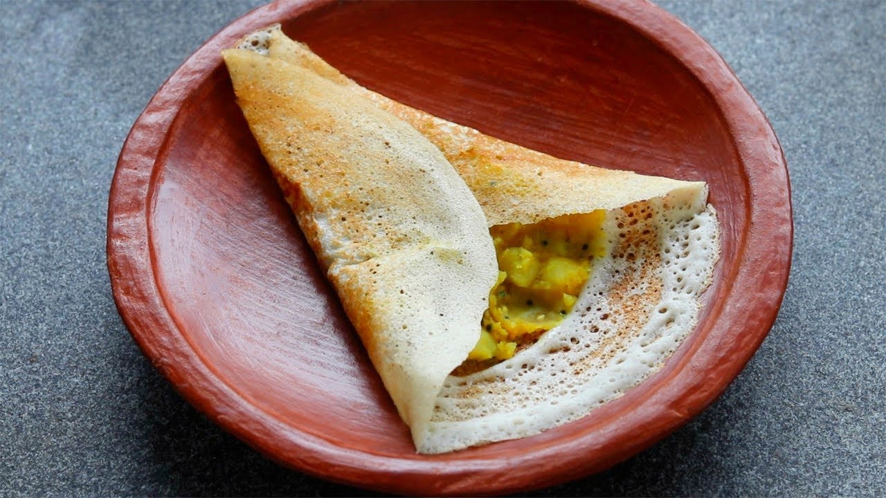 Masala Dosa Recipe - Millet Recipes | Skinny recipes