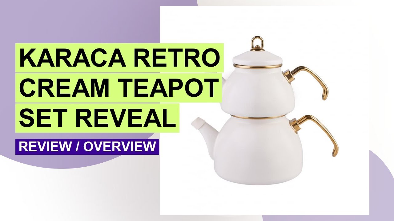 Karaca Retro Teapot Set Review: Stylish & Durable Tea Kettle Duo