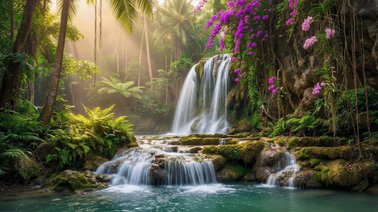 Музыкальная терапия 🌿 Успокаивает нервную систему и освежает душу, способствует расслаблению.