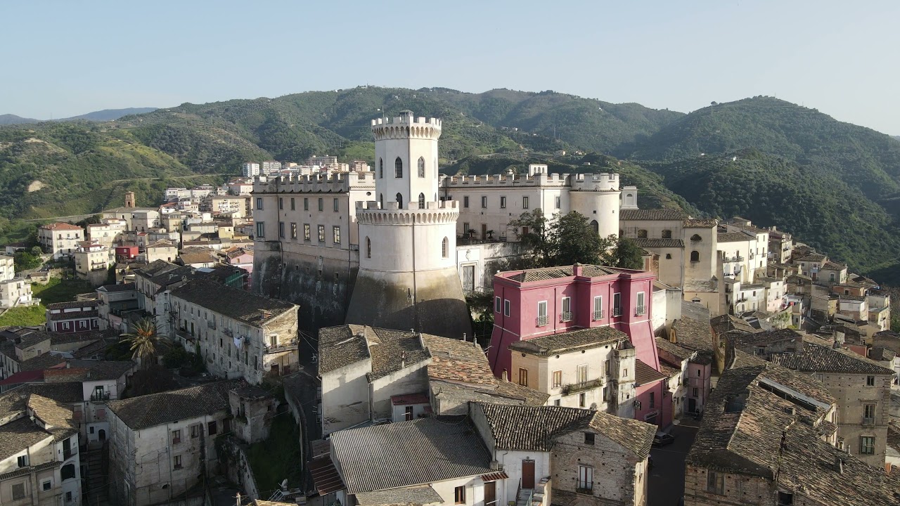 Città di Corigliano centro storico tour Drone