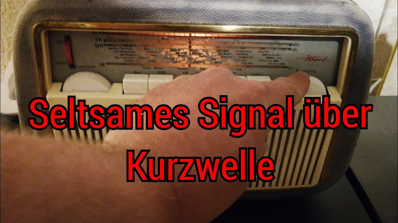 Was ist das f&uuml;r ein Signal &uuml;ber Kurzwelle? (Gel&ouml;st: Es handelt sich um das Signal eines DRM Senders)