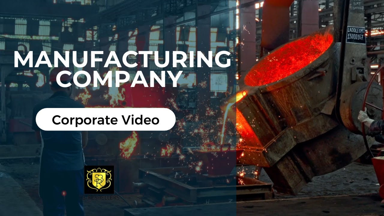Manufacturing Company Corporate Video. S B Reshellers | Sugar Mill Rollers | Foundry Process Video