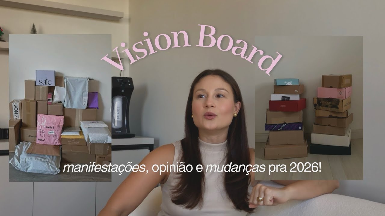 QUADRO dos SONHOS x CRENÇAS LIMITANTES | o que realizei, o que vou mudar pra 2026!