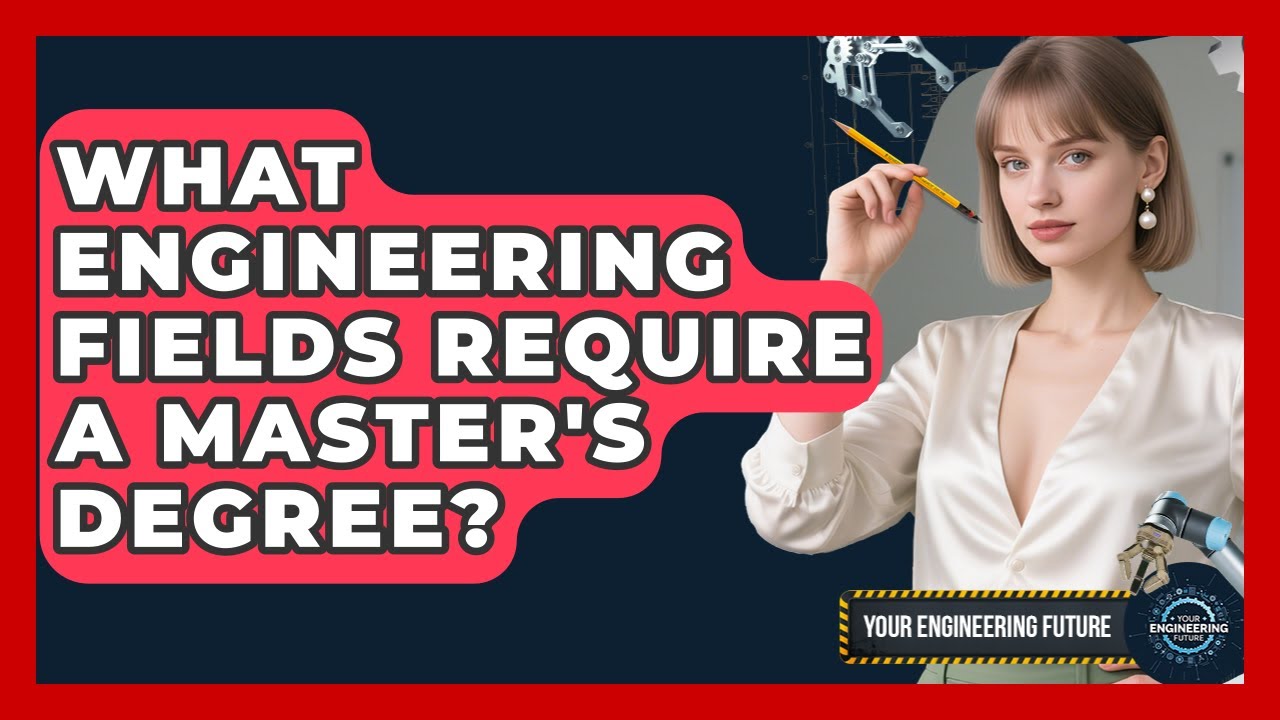 What Engineering Fields Require a Master's Degree? - Your Engineering Future