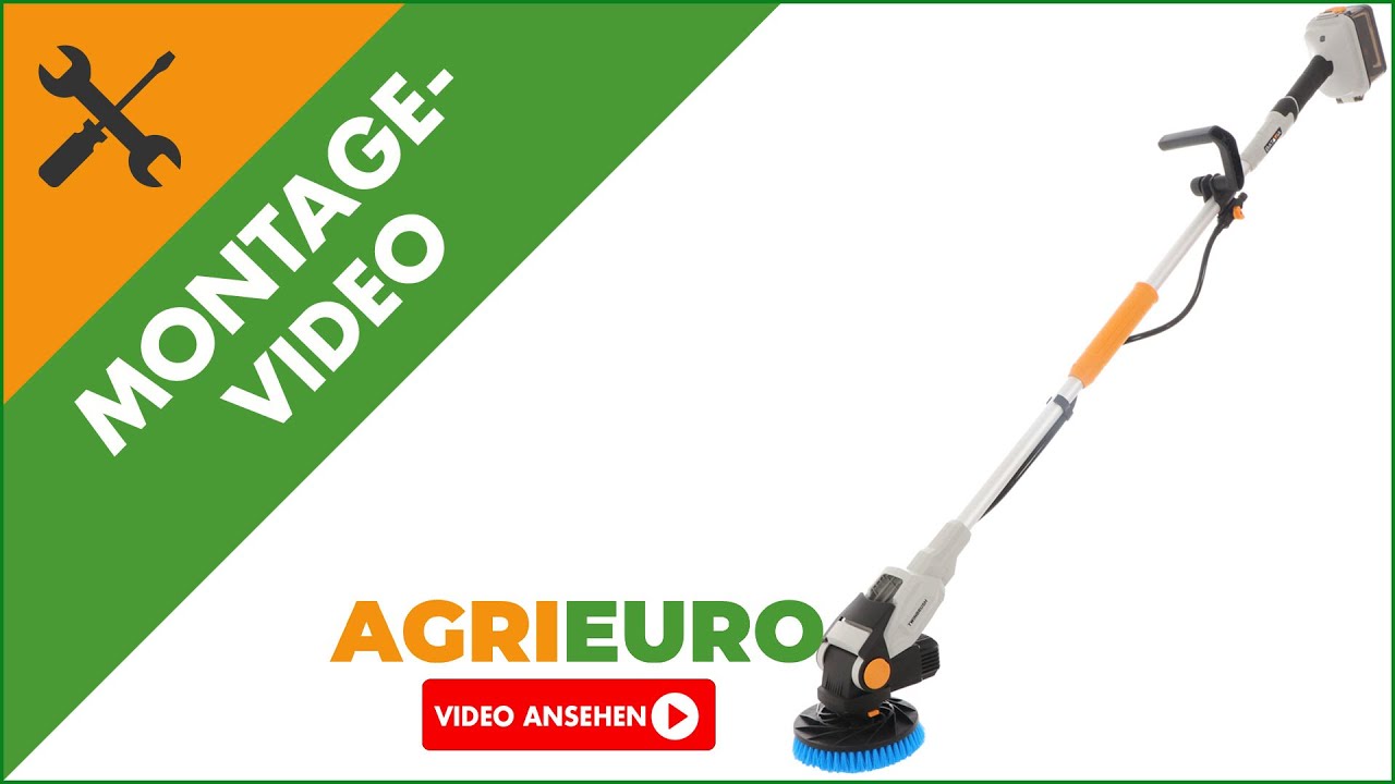 Montagevideo Akku-Reinigungsbürste Batavia TWIN BRUSH - 18V 2Ah