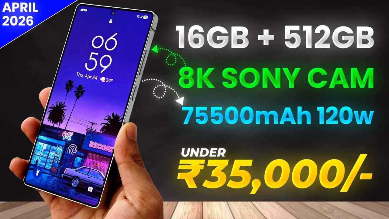 Top 5 Best Phone Under ₹35,000 in 2026 🔥 Ultimate Flagship Phone Under 35K