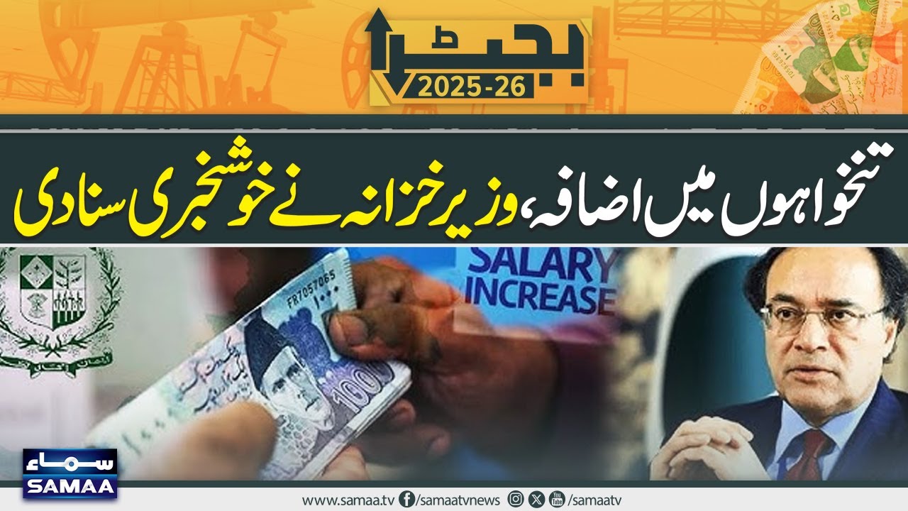 Budget 2025-26 : How much salary, pension hike  | FM Muhammad Aurangzeb gives good News