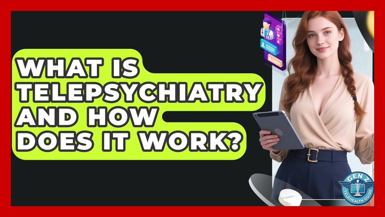 What Is Telepsychiatry And How Does It Work? - Gen Z Telehealth Guide