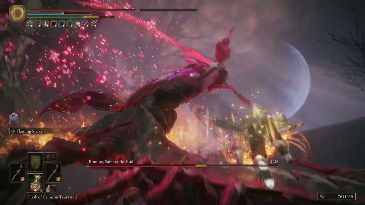Shadow of the Erdtree: Dual Bandit Curved Sword vs Romina, Saint of the Bud