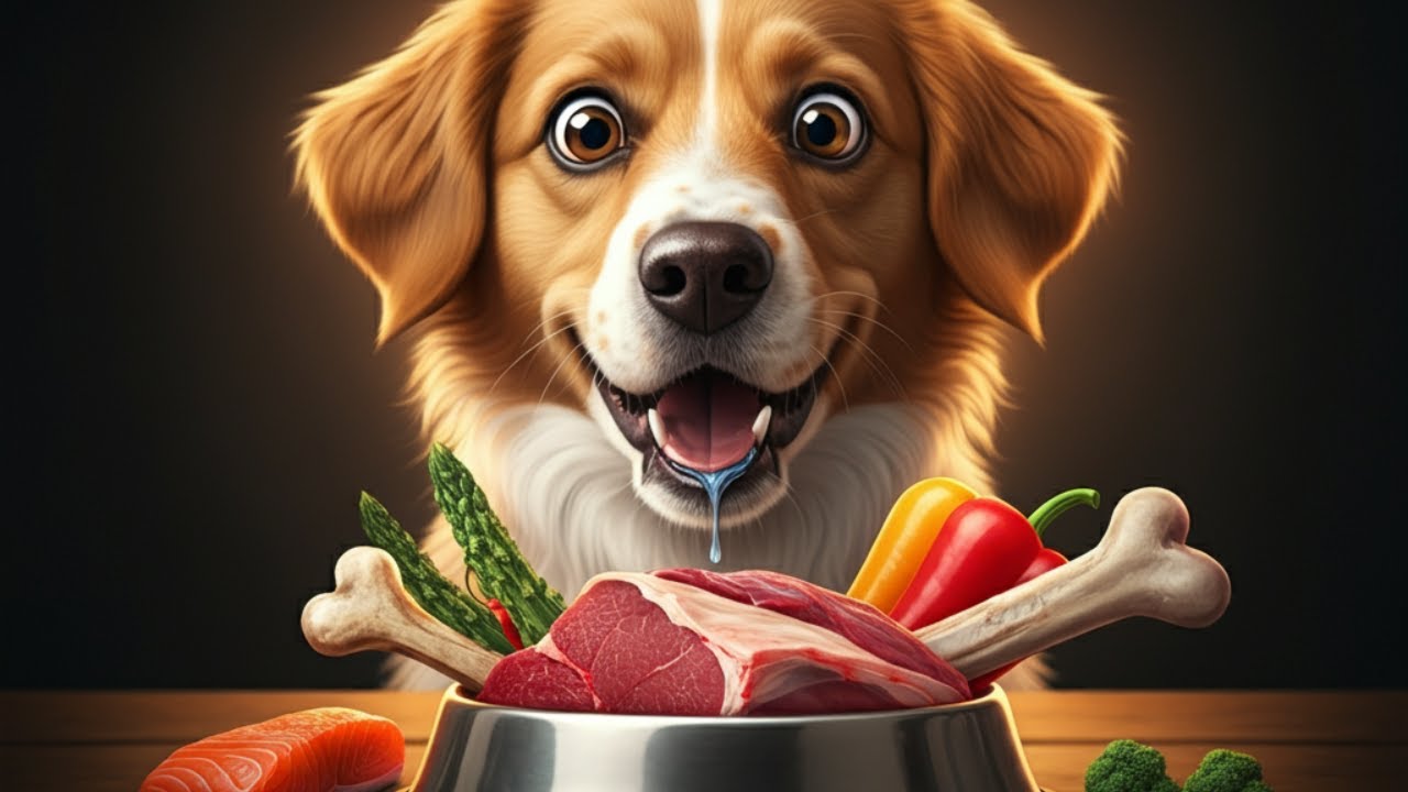 Diete di cibo crudo per cani