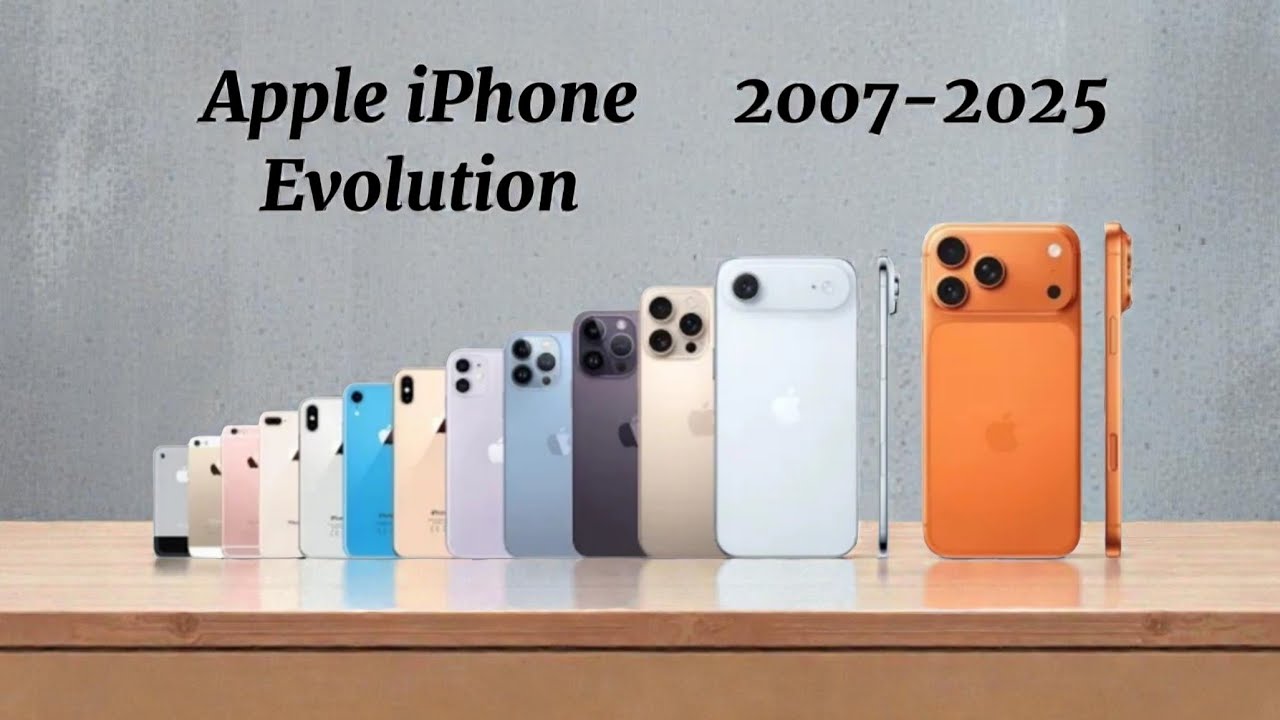 Apple iPhone Evolution 