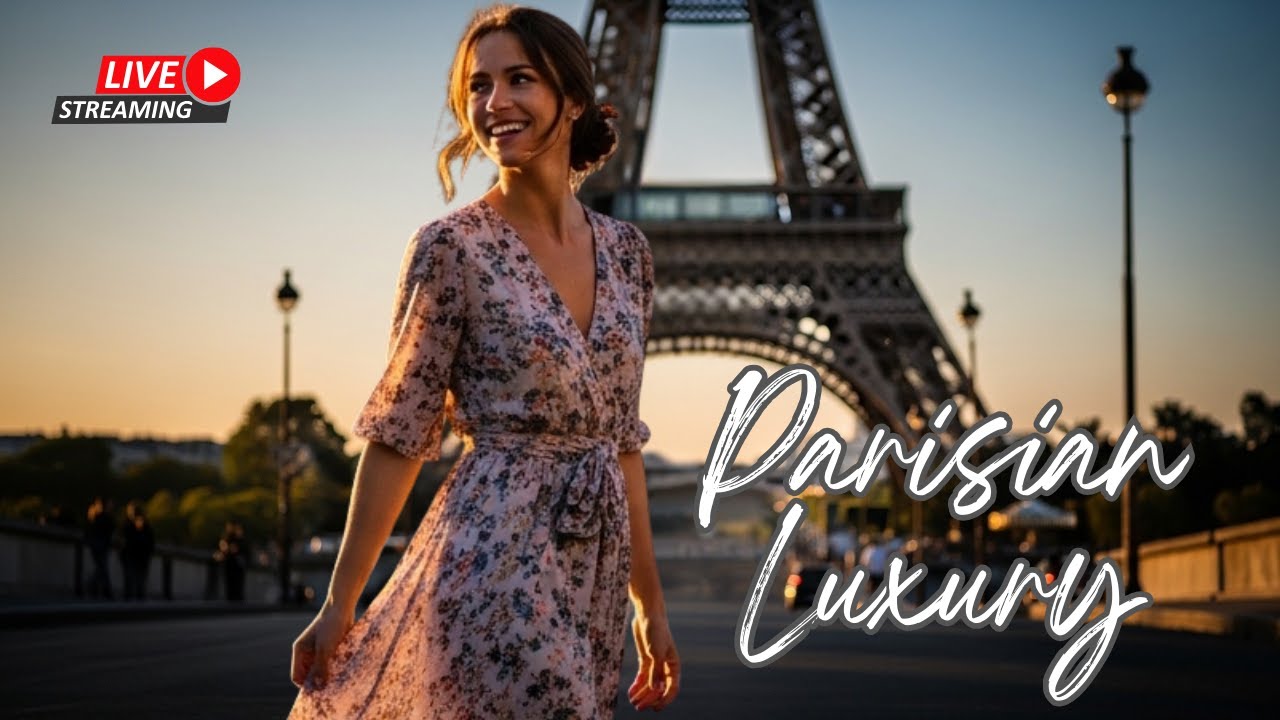 Romantic Paris Vibes – Sentiments amoureux français au clair de lune