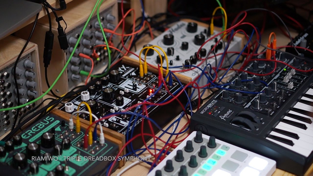 Triple Dreadbox Symphony - Modularjam with NYX / Erebus and Hades (Riamiwo StudioVlog 34)