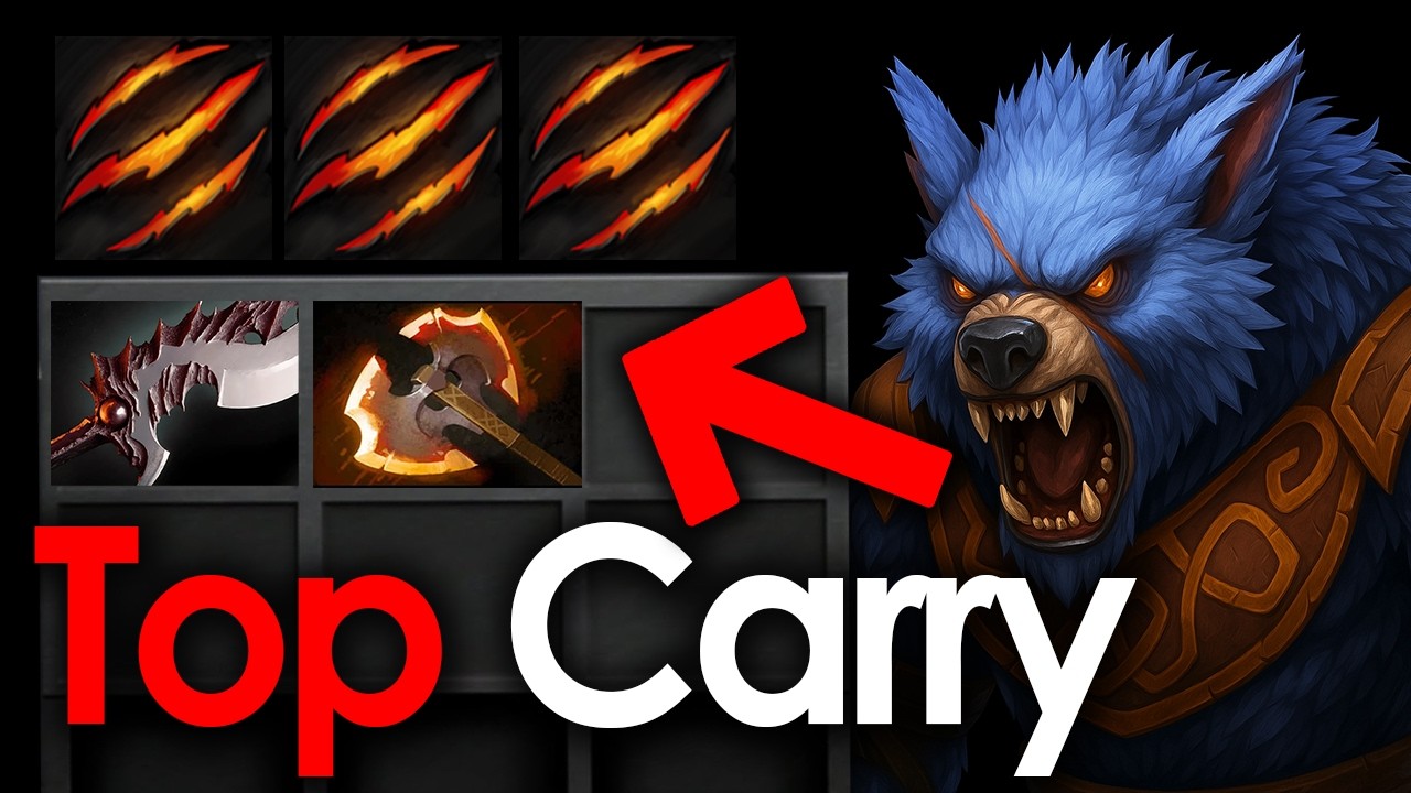 UNSTOPPABLE URSA CARRY  7.40c Battle Fury + Abyssal Blade DOMINATES | Dota 2