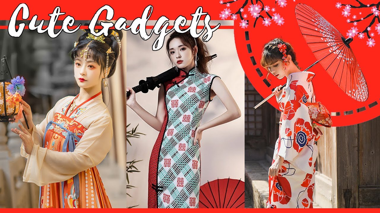 ROPA TRADICIONAL ASIÁTICA|👗 |QIPAO, HANFU, KIMONO, HANBOK # 34