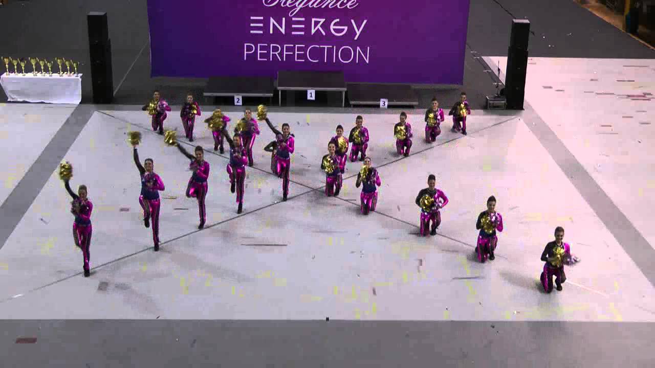 VG majorettes - EC Brno - senior stage pom-pon