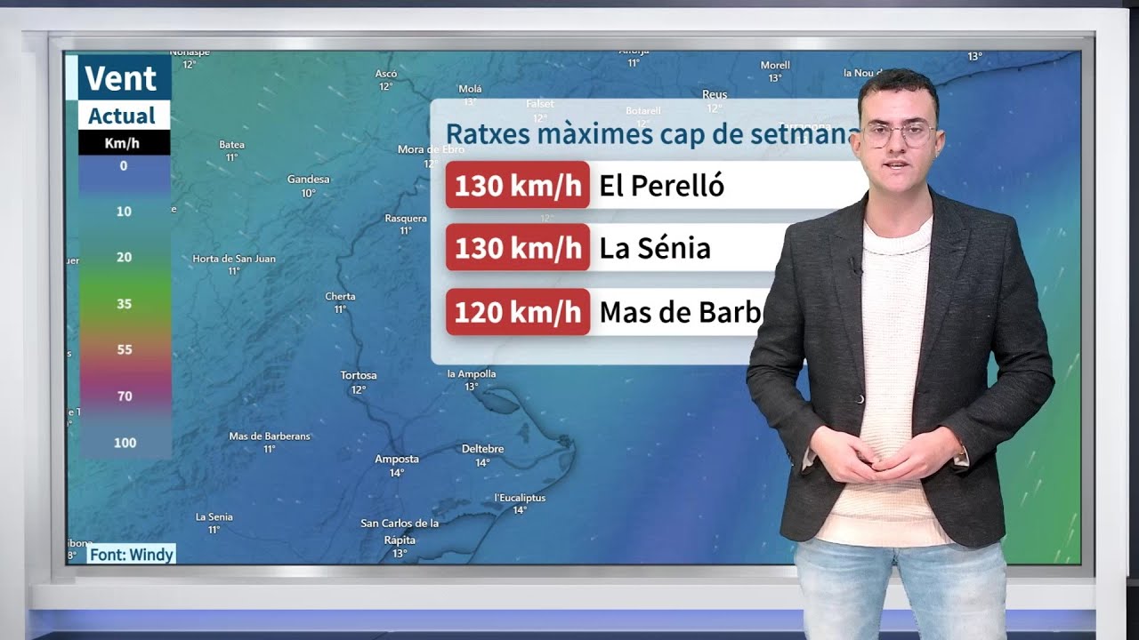 L'Ebre Notícies. El Temps del dilluns 2 de febrer
