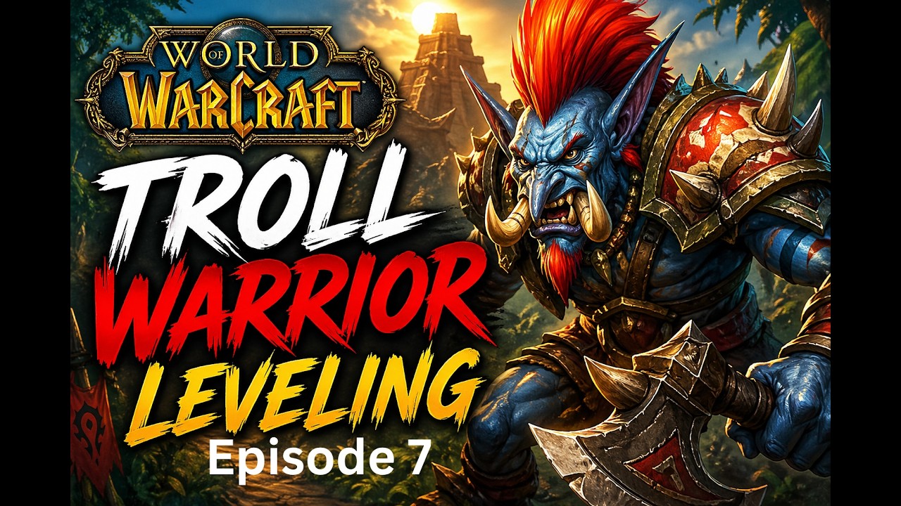 Wow Classic Era Troll Warrior Leveling Episode 7