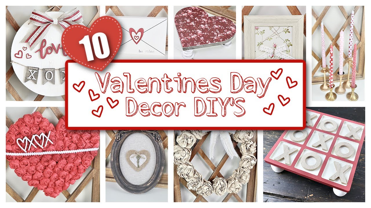 10 *NEW* Valentines Day Decor DIY's | Easy & Affordable Crafts for 2025
