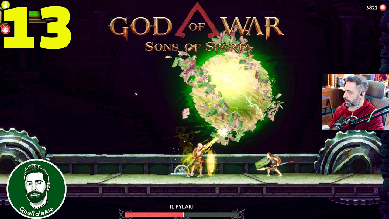 God of War Sons of Sparta - FYLAKI LA MALVAGITÀ PRIMORDIALE - Gameplay ITA - Walkthrough 13