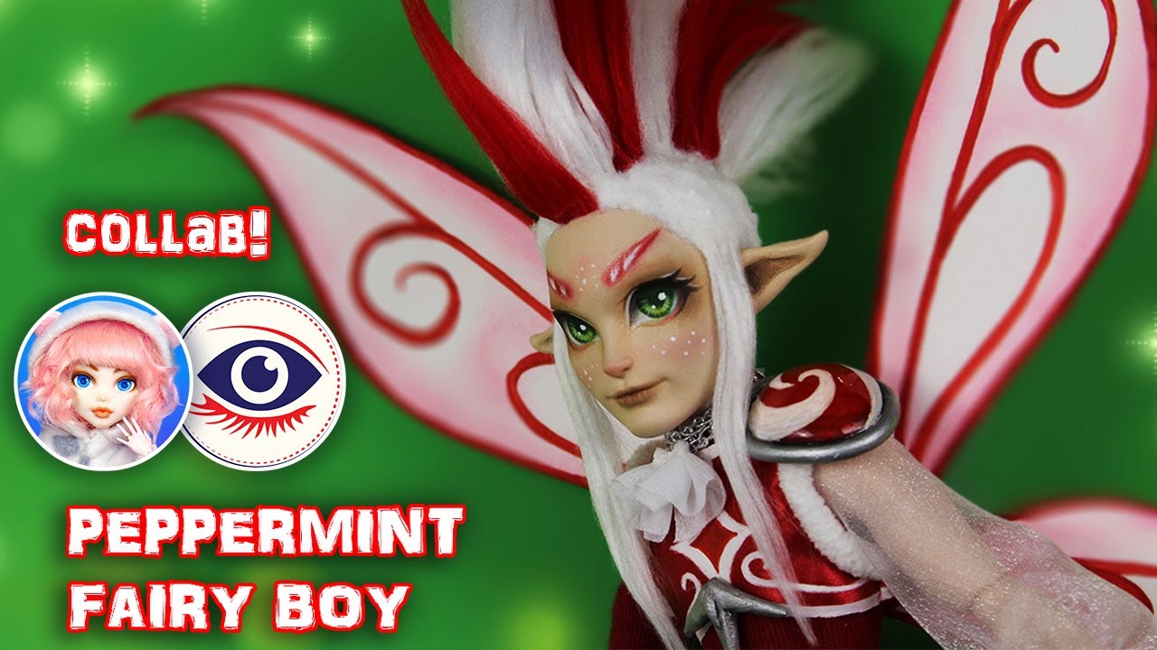 Collab with Dollightful & Kyro's Workshop | Winter Fairy Boys | EAH Hunter Huntsman custom doll