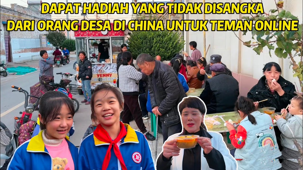 MASAK 20KG DAGING SAPI + 200 MIE INSTAN RAYAKAN ULTAH TEMAN ONLINE, DIKASIH HADIAH DARI WARGA DESA