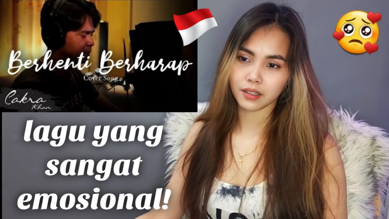 CAKRA KHAN - BERHENTI BERHARAP | Sheila on 7 Cover| REACTION | REAKSI