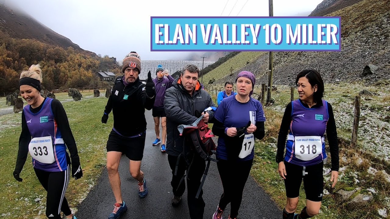 Running the Elan Valley 10 mile road race