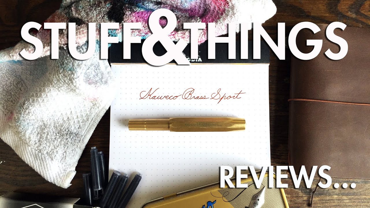 Review: Kaweco Brass Sport Fountain Pen