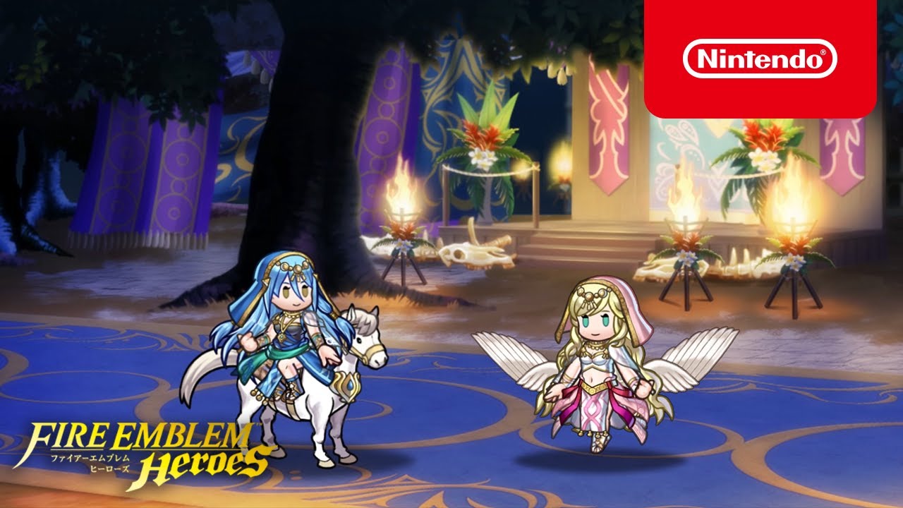 ファイアーエムブレム ヒーローズ 双界英雄参戦（アクア＆リアーネ）