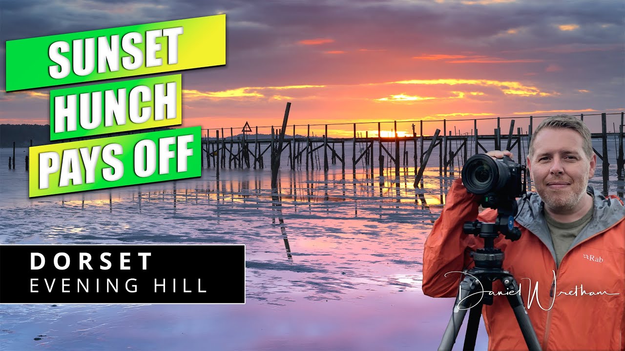 AWESOME SUNSET | Landscape Photography | Evening Hill | Dorset