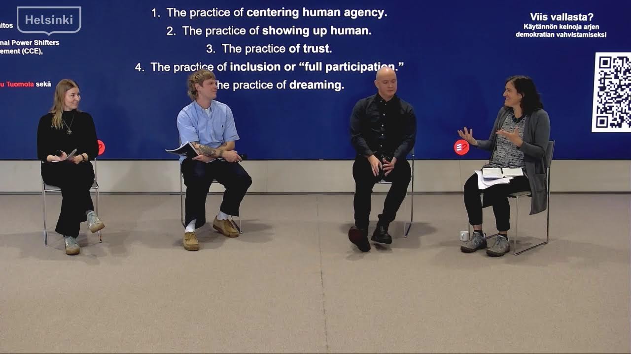 Viis vallasta? – Käytännön keinoja arjen demokratian vahvistamiseksi -tilaisuus 4.11.