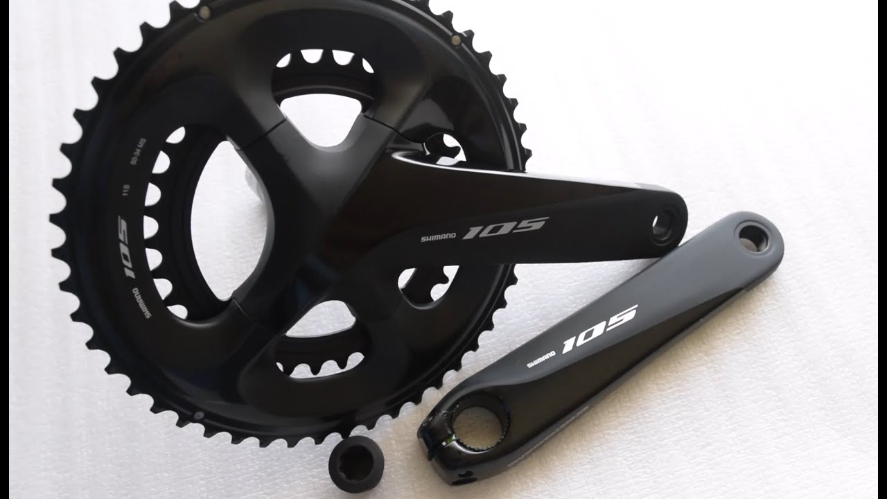 Распаковка и первый взгляд на шатуны Shimano 105 r7000