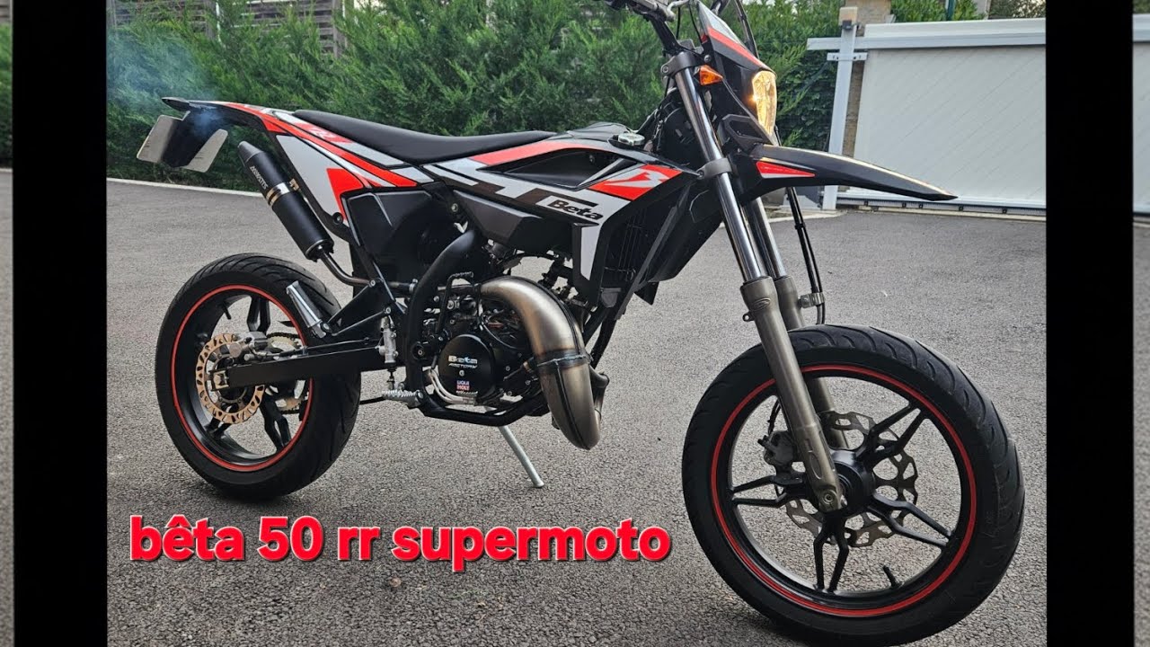 Bêta 50 rr racing full exhaust watts supermoto 2023