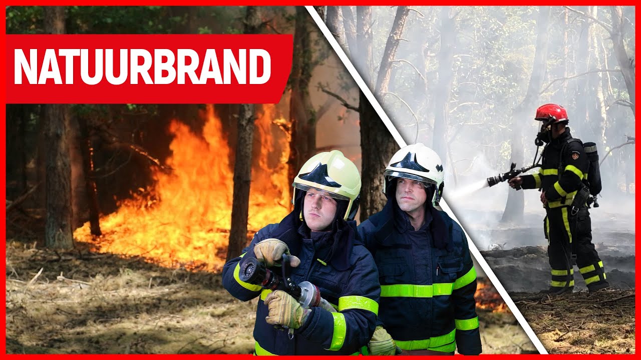 Natuurbrand in Tilburg | Brandweervloggers Rick & Richard | VLOG#29