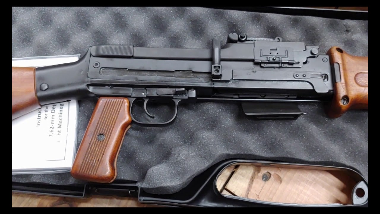 DSA RPD Unboxing & mini Review 7.62x39 Polish Semi Auto