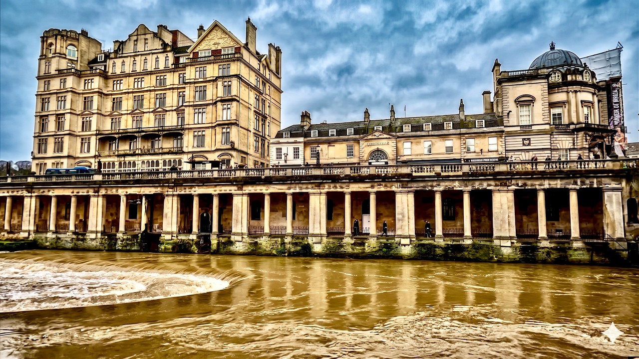 [4K] 🇬🇧 Bath: Walk Through England's Most Stunning Georgian City (Architecture & History Tour)