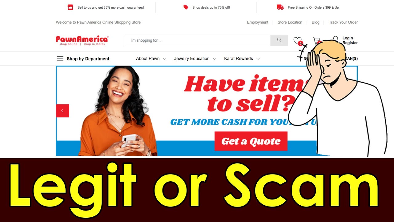 Pawn America Review | pawnamerica.com website is Legit or Scam