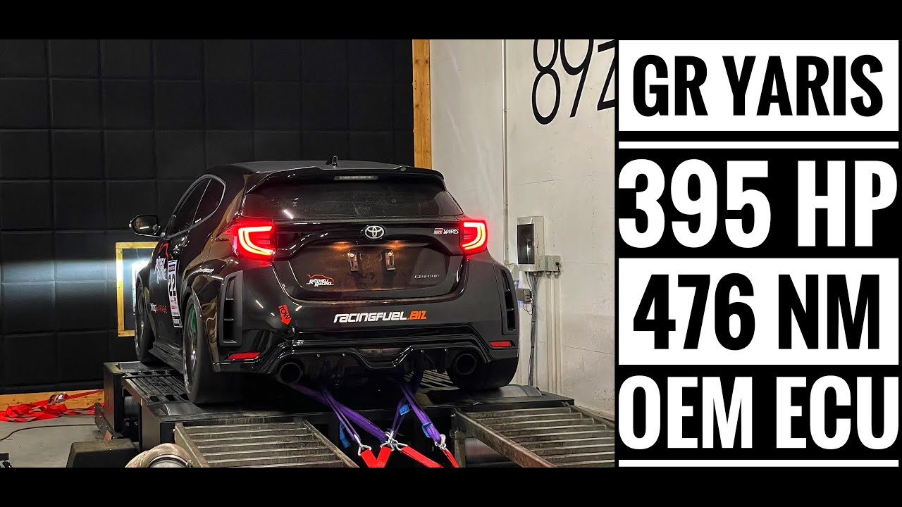 Toyota GR Yaris - Nearly 400hp with OEM ECU
