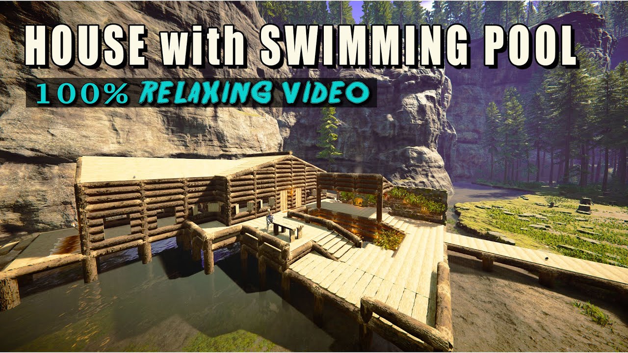 I Built A Beautiful House In This Huge Pond in Sons Of The Forest