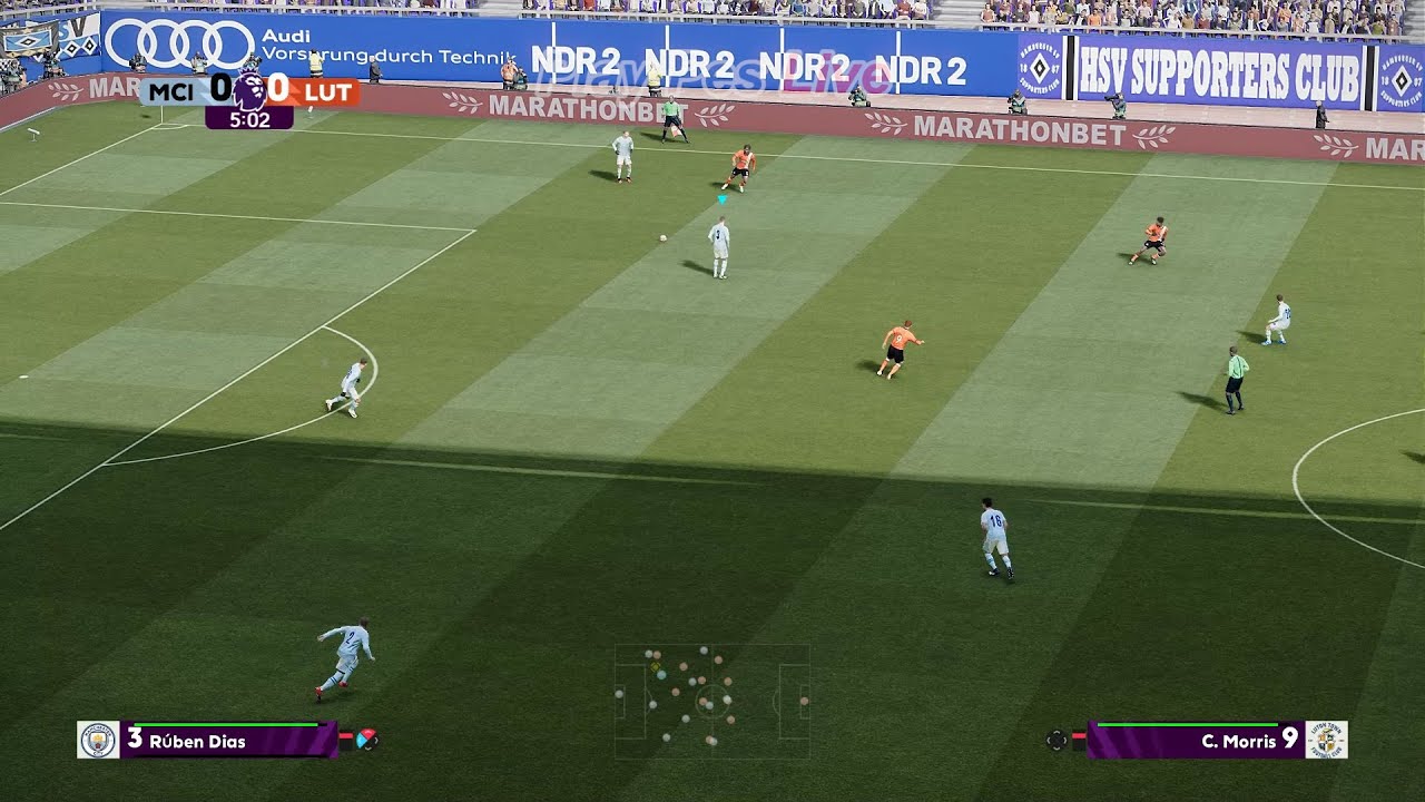 Manchester City vs Luton - Full Match - eFootball PES Gameplay