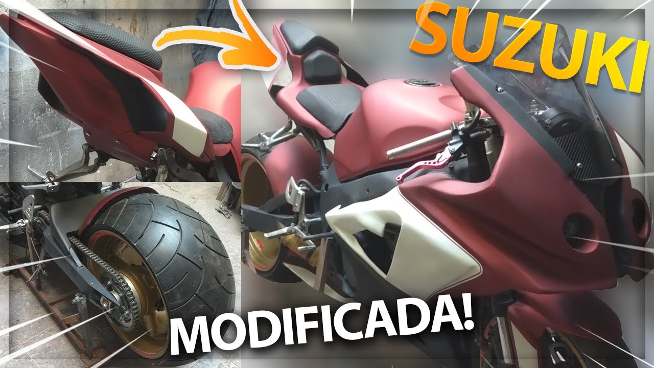 Suzuki GSX-R 750 SRAD(1998) - MODIFICADA! - Transformers Motos