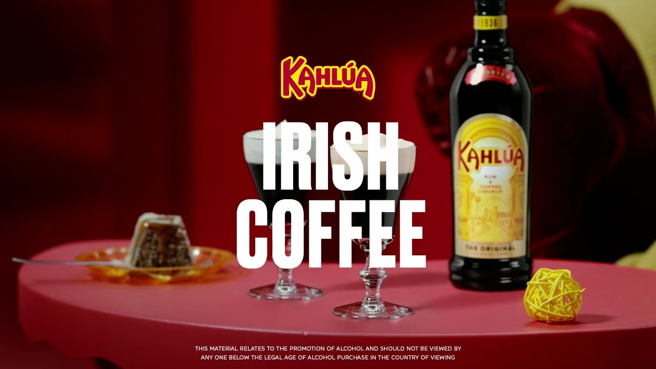 The hot and creamy Irish Coffee | Kahl&uacute;a