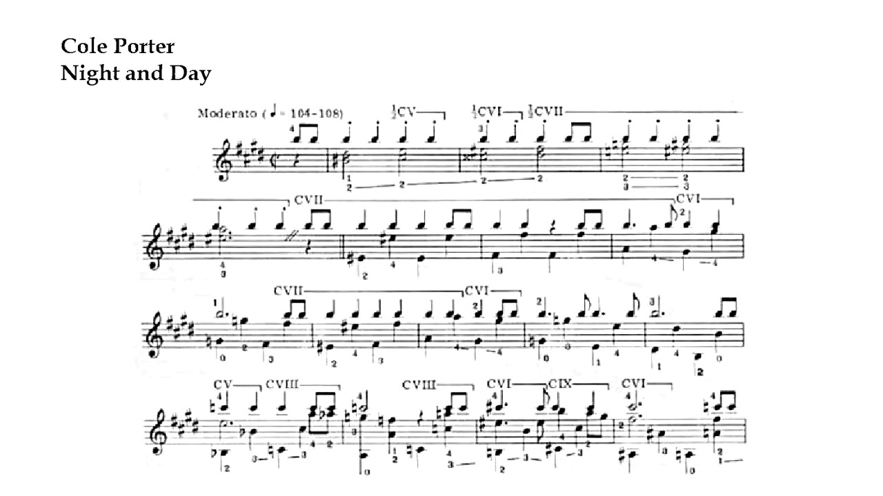 Cole Porter. Night and Day
