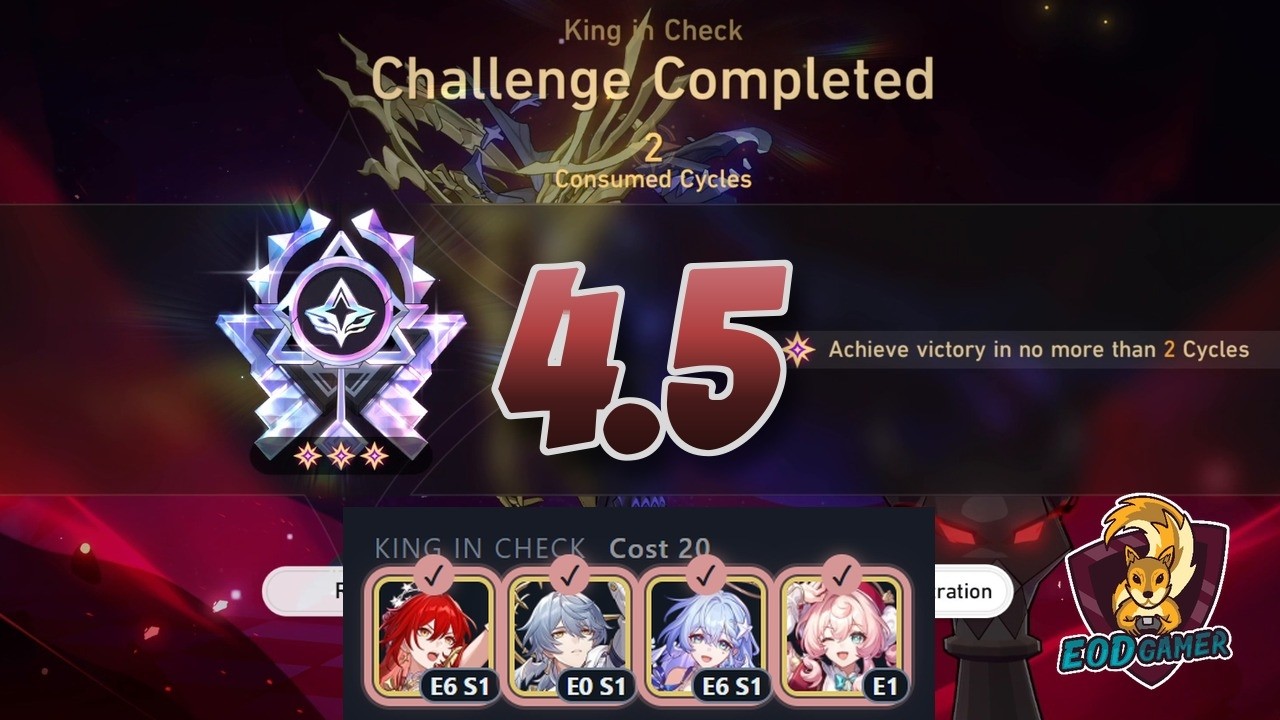 E6S1 Robin Summereto PLIGHT Showcase | 4.5 Anomaly Arbitration | King in Check | Honkai: Star Rail
