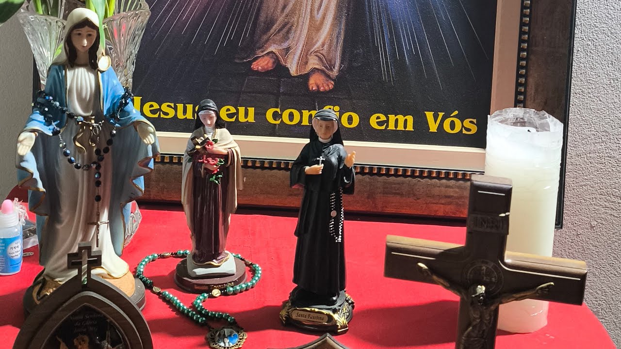 12-01-26_Terço Mariano.Mistérios GOZOSOS.Evangelize.Compartilhe.Clique👍Inscreva-se.Ative o sininho.