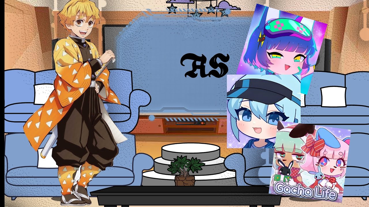 Kamaboko squad react to Zenitsu as gacha tiktoks ||canon ships|| angst||&bull;Animefan&bull;