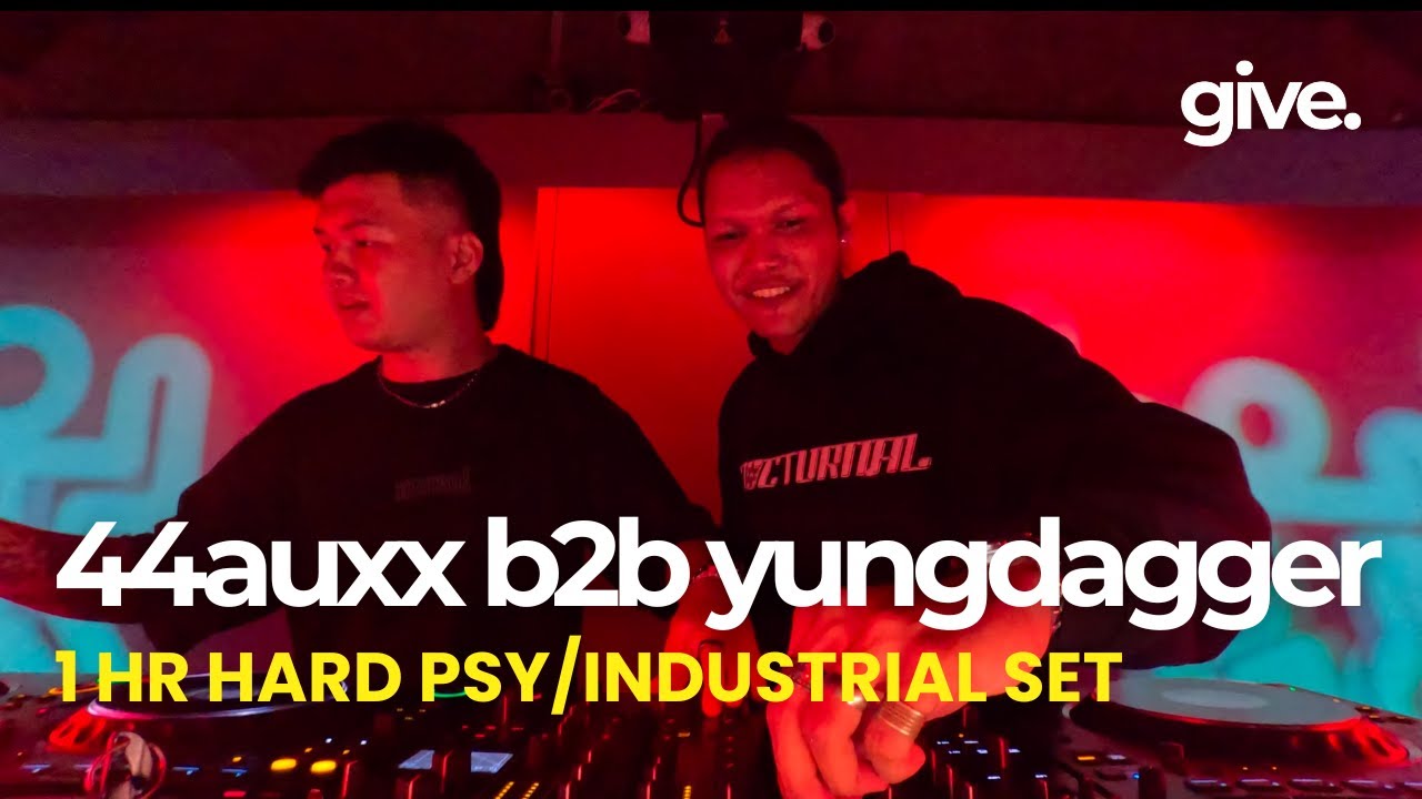 GIVE: CHANCE XL - 44AUXX B2B YUNGDAGGER - 1 HR HARD PSY/INDUSTRIAL SET